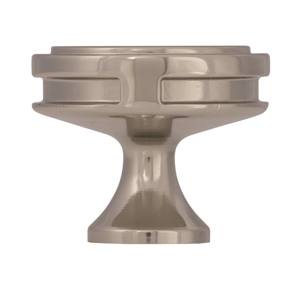 Amerock Polished Nickel 1-3/8 in. Cabinet Knob 