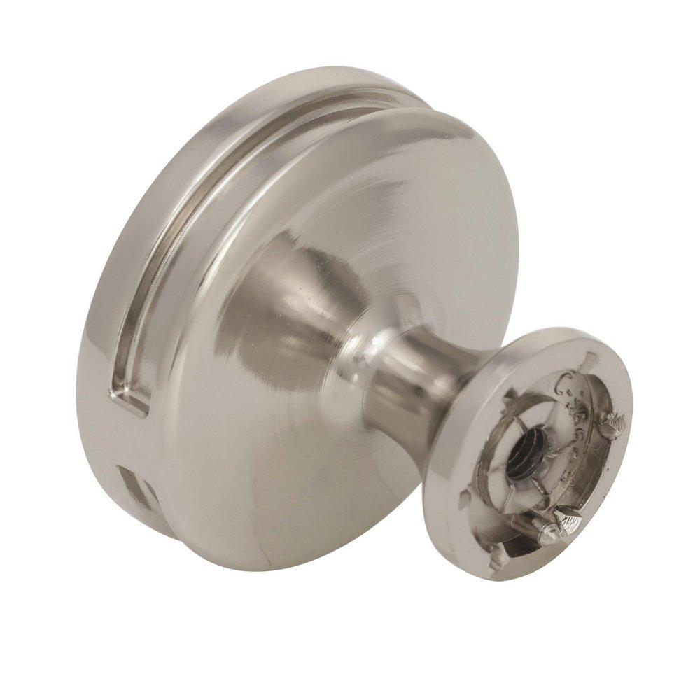 Amerock Polished Nickel 1-3/8 in. Cabinet Knob 