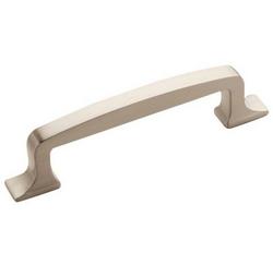 3-3/4 in. Center-to-Center Cabinet Pull in Satin Nickel