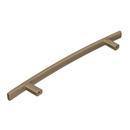 Cyprus 6-5/16 in (160 mm) Center-to-Center Golden Champagne Cabinet Pull 