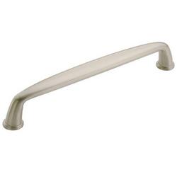 6-5/16 in. Center-to-Center Cabinet Pull in Satin Nickel