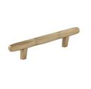 3-3/4 in. Center-to-Center Cabinet Pull in Golden Champagne