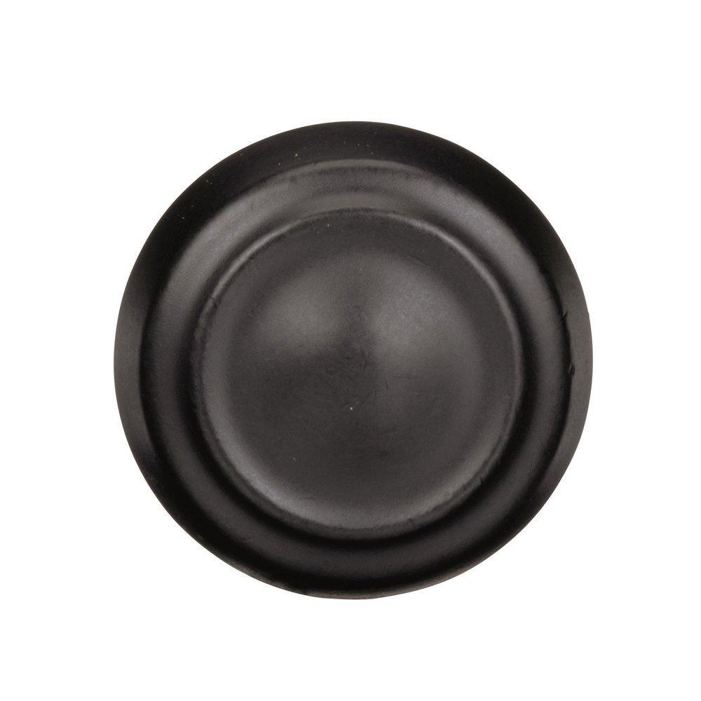 Amerock Black Bronze Kane 1-3/16 in (30 mm) Diameter Black Bronze Cabinet Knob 
