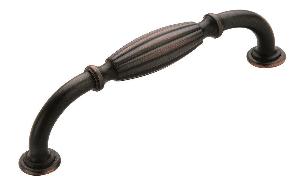Amerock Oil Rubbed Bronze Blythe 5-1/16 in (128 mm) Center-to-Center Oil-Rubbed Bronze Cabinet Pull 