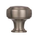 Amerock Satin Nickel Highland Ridge 1-3/16 in (30 mm) Diameter Satin Nickel Cabinet Knob 