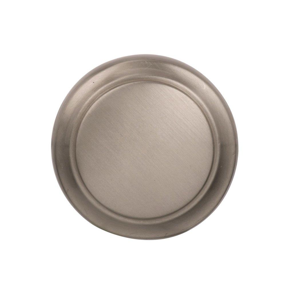 Amerock Satin Nickel Highland Ridge 1-3/16 in (30 mm) Diameter Satin Nickel Cabinet Knob 