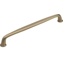 12 in. Center-to-Center Appliance Pull in Golden Champagne
