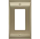 1 Rocker Wall Plate in Golden Champagne