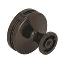 Oberon 1-3/8 in (35 mm) Diameter Gunmetal Cabinet Knob 