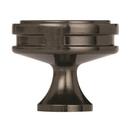 Oberon 1-3/8 in (35 mm) Diameter Gunmetal Cabinet Knob 