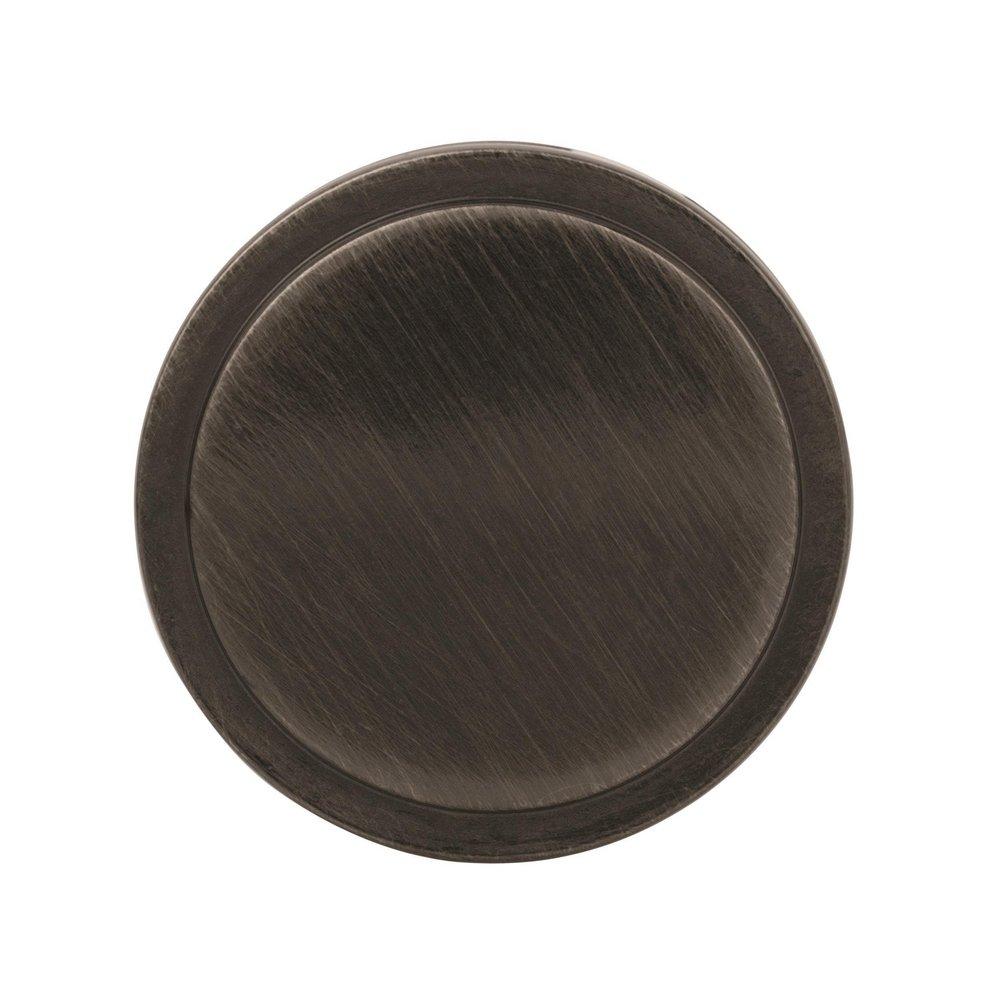 Oberon 1-3/8 in (35 mm) Diameter Gunmetal Cabinet Knob 