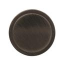 Oberon 1-3/8 in (35 mm) Diameter Gunmetal Cabinet Knob 
