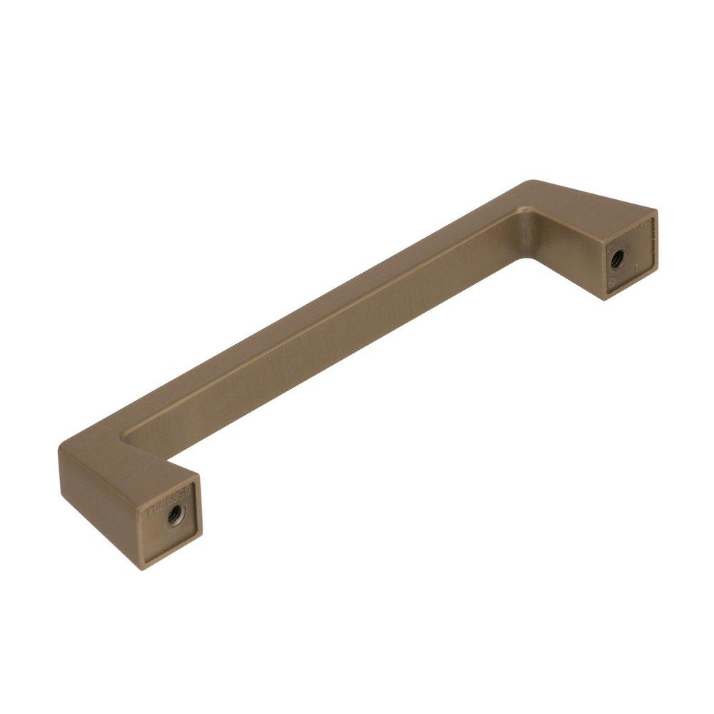 Amerock Golden Champagne Blackrock 5-1/16 in (128 mm) Center-to-Center Golden Champagne Cabinet Pull 