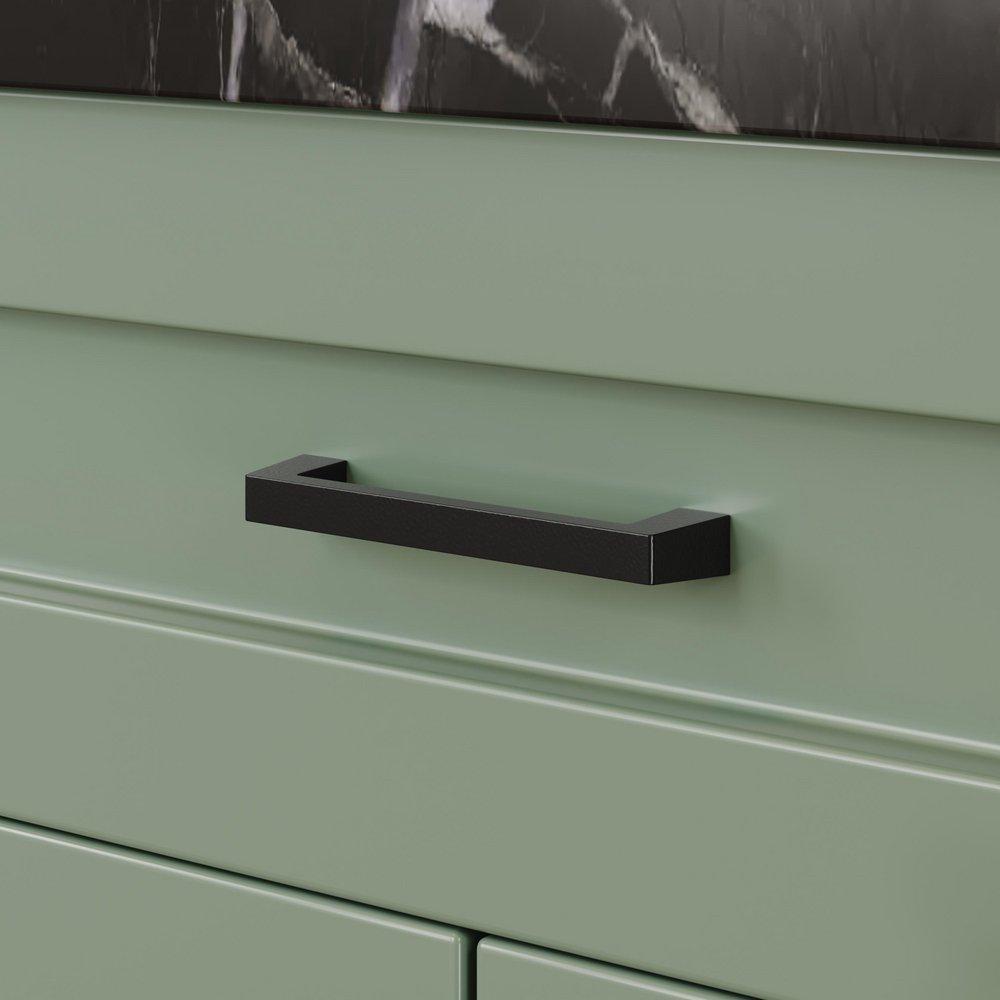 Amerock Black Bronze 5-1/16 in. Center-to-Center Pull 