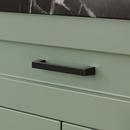 Amerock Black Bronze 5-1/16 in. Center-to-Center Cabinet Pull 