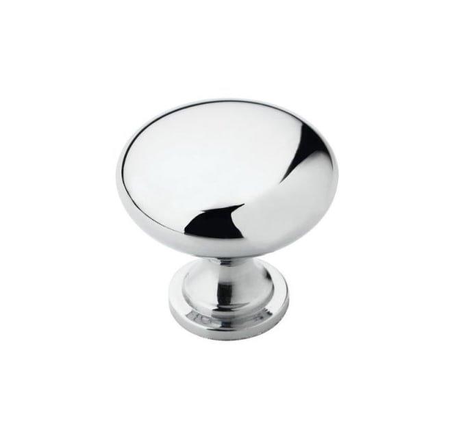Amerock Polished Chrome 1-1/4 in. Knob 