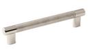 Esquire 6-5/16 in (160 mm) Center-to-Center Polished Nickel/Stainless Steel Cabinet Pull
