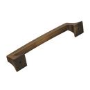 Amerock Gilded Bronze Mulholland 5-1/16 in (128 mm) Center-to-Center Gilded Bronze Cabinet Pull 