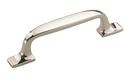 Highland Ridge 3 in (76 mm) Center-to-Center Polished Nickel Cabinet Pull