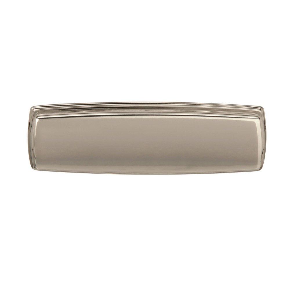 Kane 3-3/4 in (96 mm) Center-to-Center Polished Nickel Cabinet Cup Pull 
