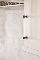 Glacio 6-5/16 in (160 mm) Center-to-Center Clear/Black Bronze Cabinet Pull 