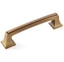 3-3/4 in. Center-to-Center Pull in Gilded Bronze