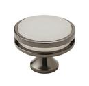 1-3/4 in. Knob in Gunmetal/Frosted