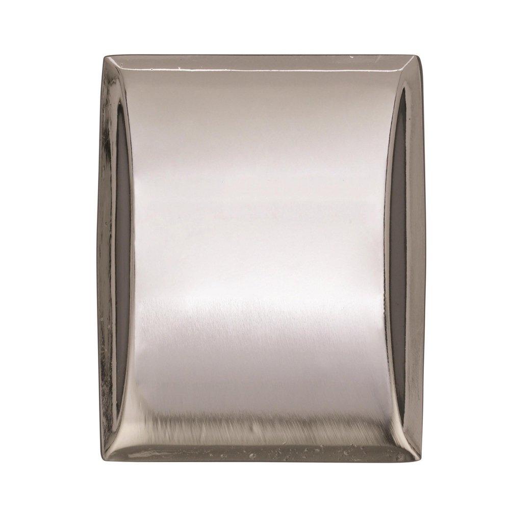 Amerock Polished Nickel Candler 1-1/4 in (32 mm) Length Polished Nickel Cabinet Knob 