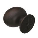 Amerock Oil Rubbed Bronze Allison Value 1-3/8 in (35 mm) Length Oil-Rubbed Bronze Cabinet Knob 