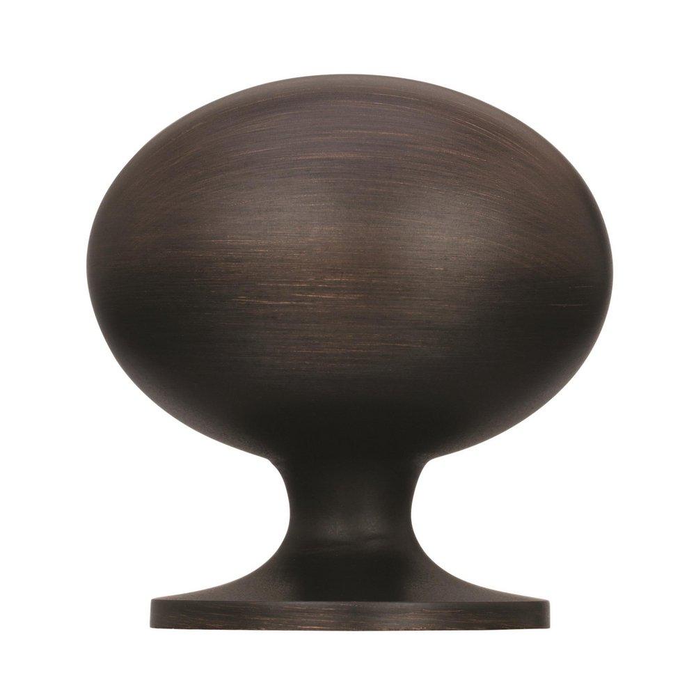 Amerock Oil Rubbed Bronze Allison Value 1-3/8 in (35 mm) Length Oil-Rubbed Bronze Cabinet Knob 