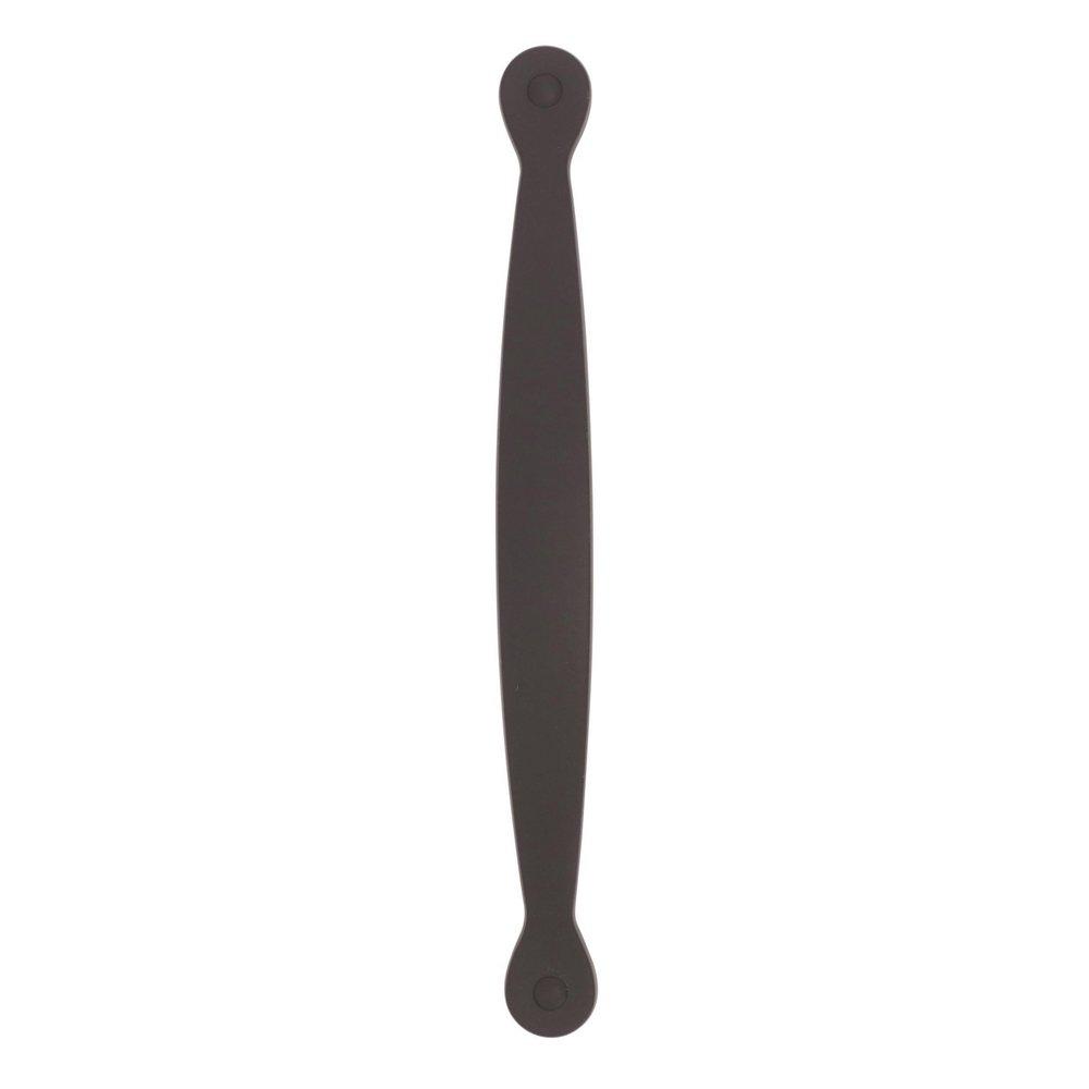 Amerock Flat Black Inspirations 5-1/16 in (128 mm) Center-to-Center Flat Black Cabinet Pull 