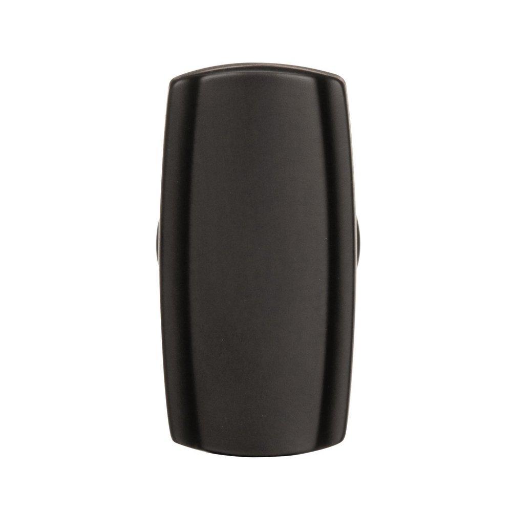 Amerock Black Bronze Highland Ridge 1-3/8 in (35 mm) Length Black Bronze Cabinet Knob 