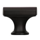 Amerock Black Bronze Highland Ridge 1-3/8 in (35 mm) Length Black Bronze Cabinet Knob 
