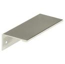 3 in. Center-to-Center Edge Pull in Satin Nickel