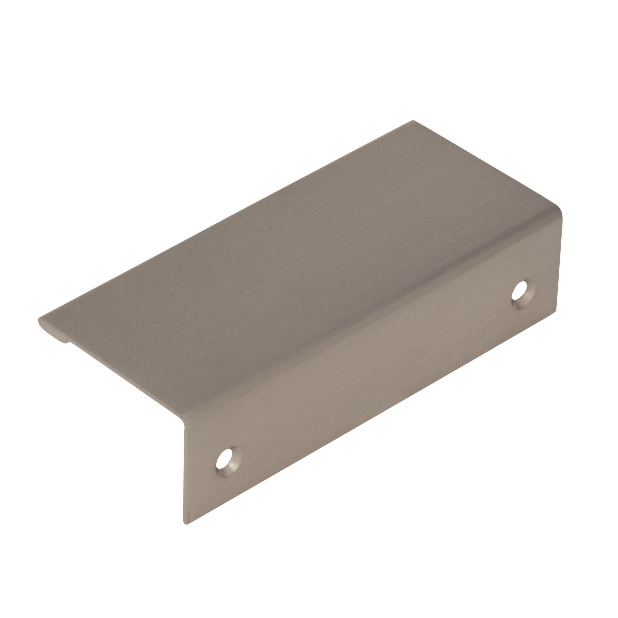 Amerock Satin Nickel 3 in. Center-to-Center Edge Pull 