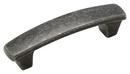 3 in. Center-to-Center Pull in Wrought Iron