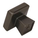 Amerock Gunmetal Blackrock 1-3/16 in (30 mm) Length Gunmetal Cabinet Knob 