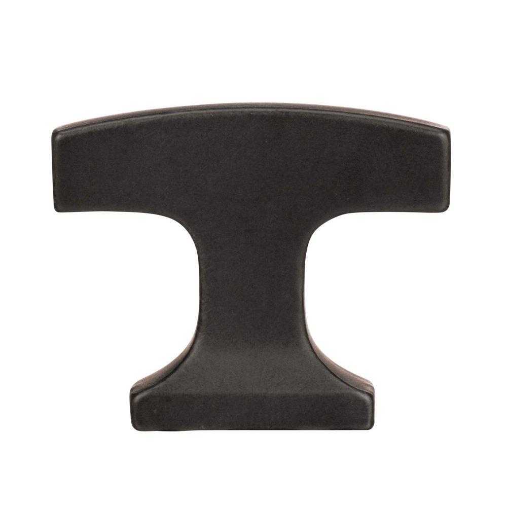Amerock Black Bronze Westerly 1-5/16 in (33 mm) Length Black Bronze Cabinet Knob 