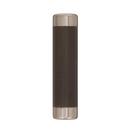 Amerock Satin Nickel/Oil Rubbed Bronze Esquire 2-5/8 in (67 mm) Length Satin Nickel/Oil-Rubbed Bronze Cabinet Knob 