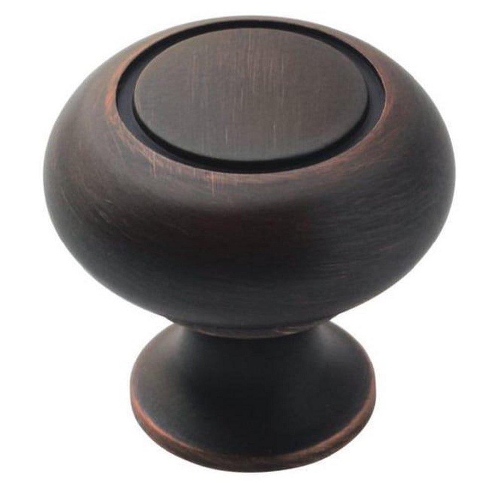 Amerock Oil Rubbed Bronze 1-1/4 in. Knob 