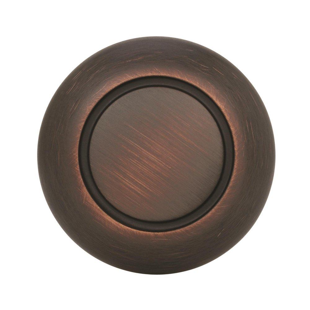 Amerock Oil Rubbed Bronze Allison Value 1-1/4 in (32 mm) Diameter Oil-Rubbed Bronze Cabinet Knob 