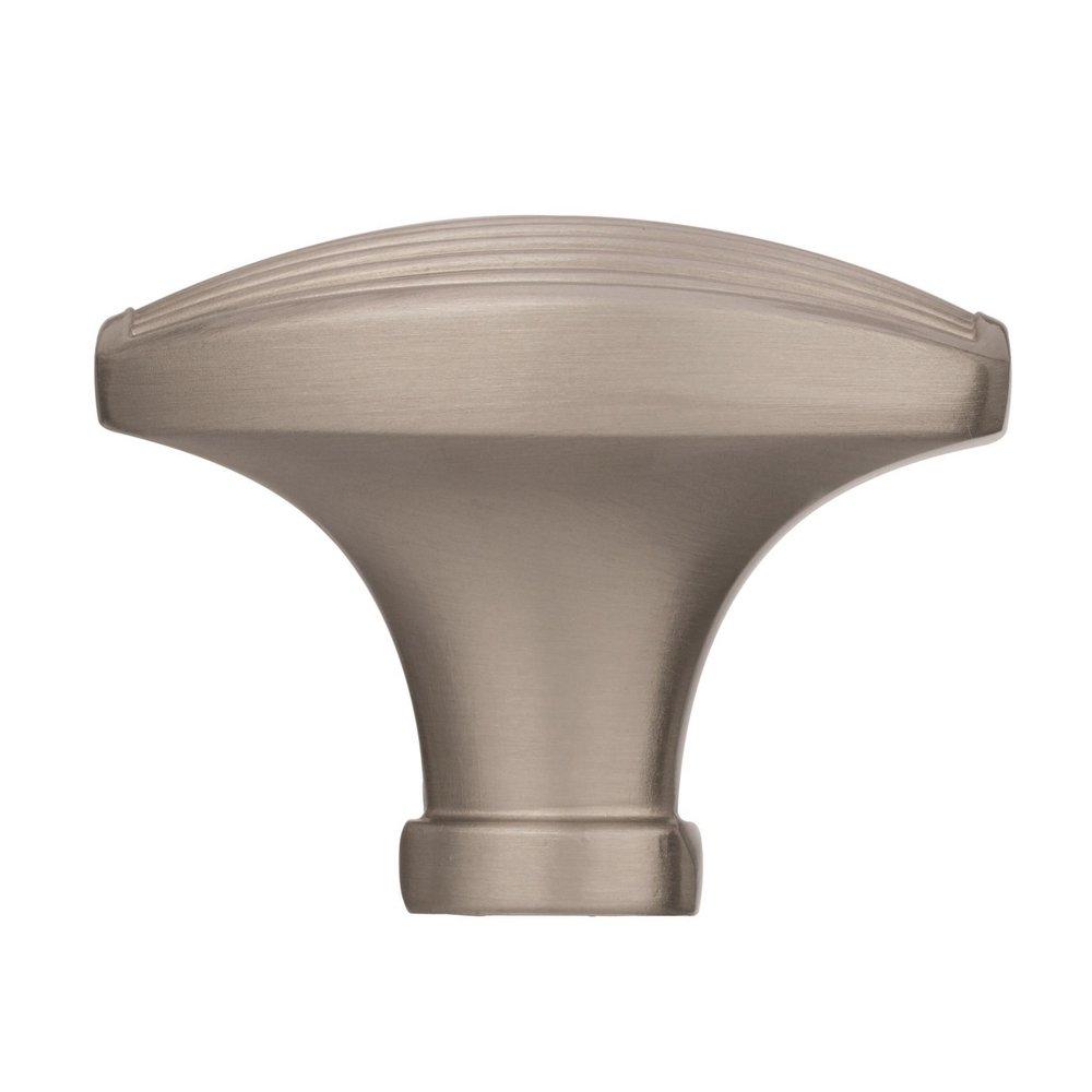 Amerock Satin Nickel Sea Grass 1-1/2 in (38 mm) Length Satin Nickel Cabinet Knob 