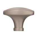Amerock Satin Nickel Sea Grass 1-1/2 in (38 mm) Length Satin Nickel Cabinet Knob 