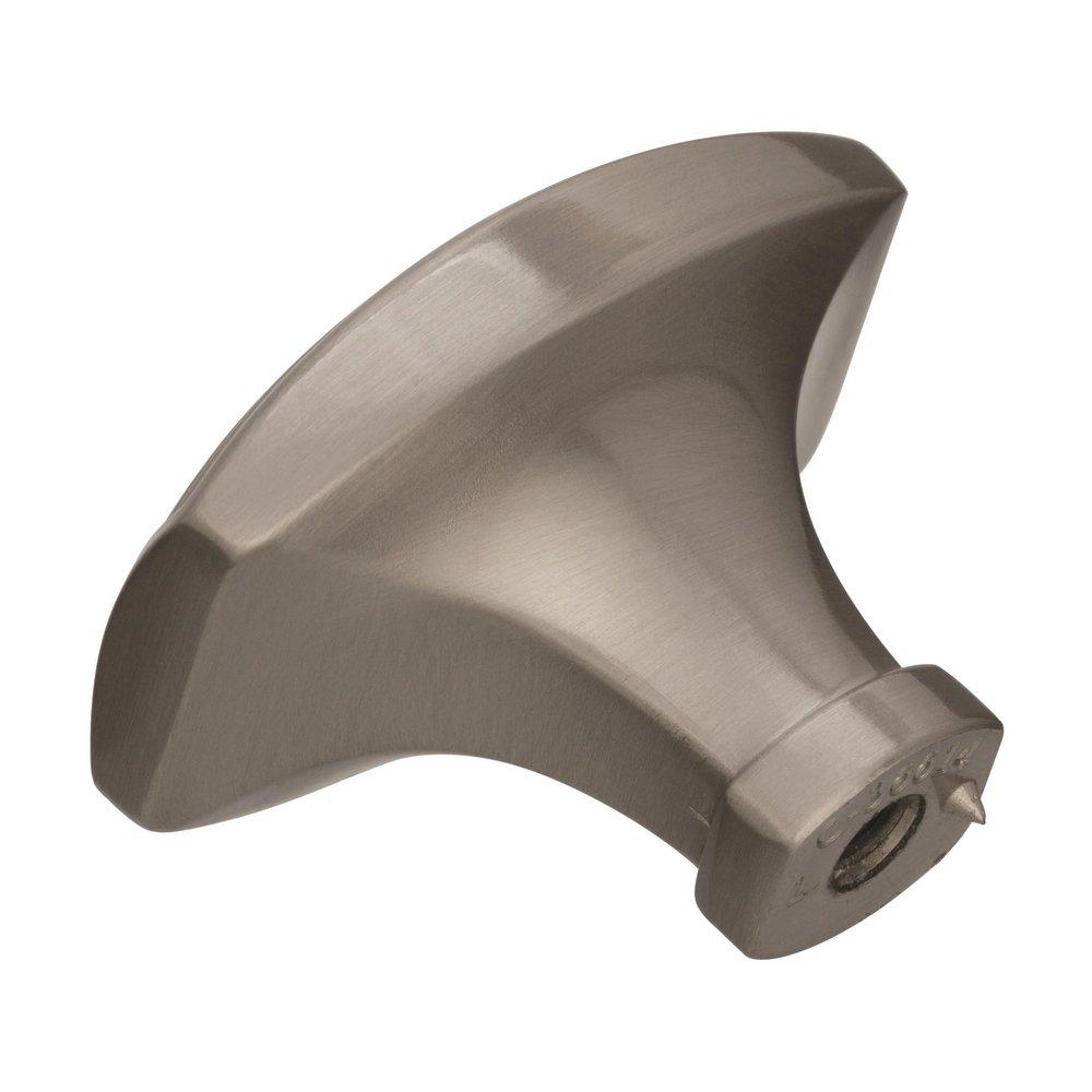 Amerock Satin Nickel Sea Grass 1-1/2 in (38 mm) Length Satin Nickel Cabinet Knob 