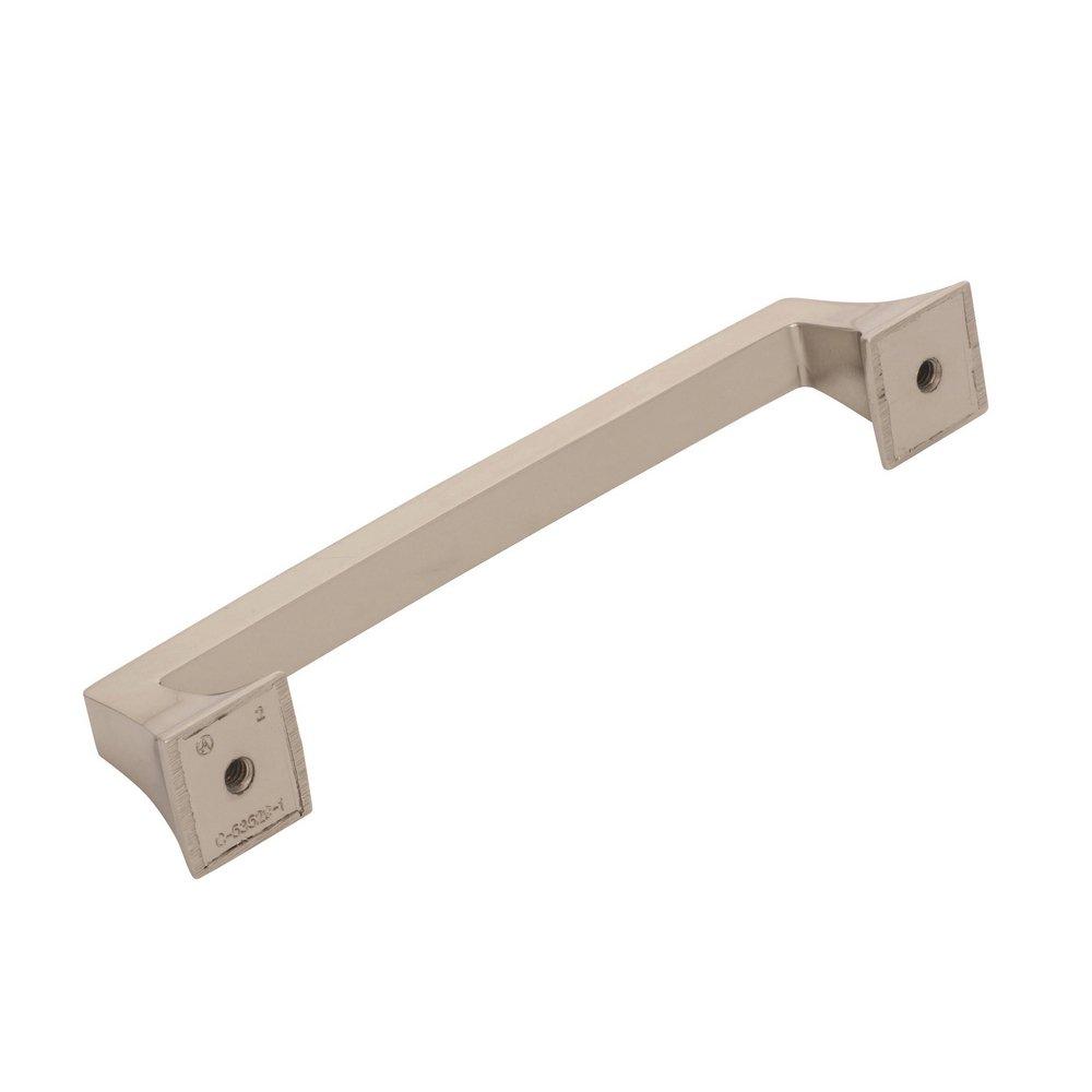 Amerock Polished Nickel Mulholland 5-1/16 in (128 mm) Center-to-Center Polished Nickel Cabinet Pull 