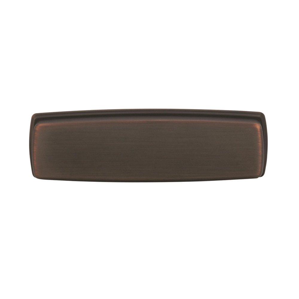 Amerock Oil Rubbed Bronze Kane 3-3/4 in (96 mm) Center-to-Center Oil-Rubbed Bronze Cabinet Cup Pull 