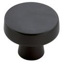 1-5/16 in. Round Cabinet Knob in Black Bronze