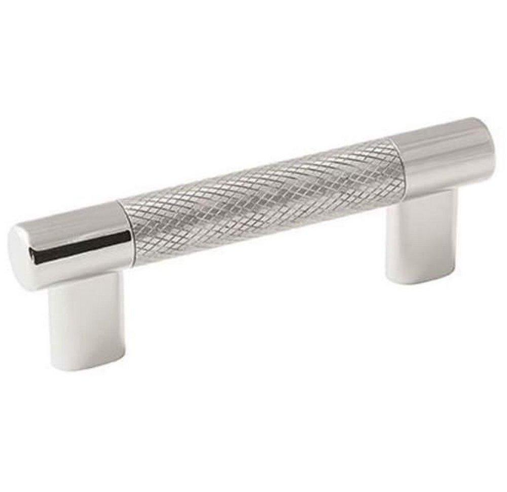 Amerock Polished Nickel/Stainless Steel 3 & 3-3/4 in. Center-to-Center Pull 