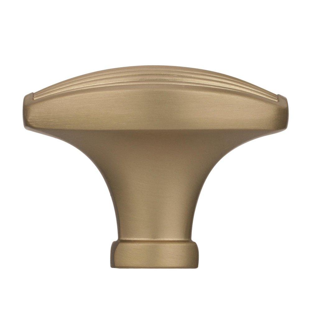 Sea Grass 1-1/2 in (38 mm) Length Golden Champagne Cabinet Knob 