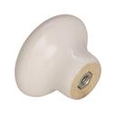 Allison Value 1-1/4 in (32 mm) Diameter White Cabinet Knob 